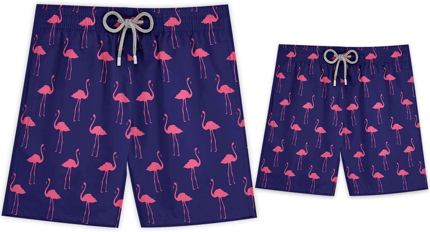 Stivali Father and Son Matching Swim Trunks