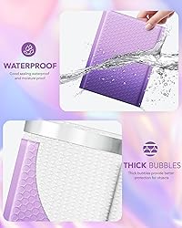 Metronic Bubble Mailers 6x10 Inch 100 Pack Usable