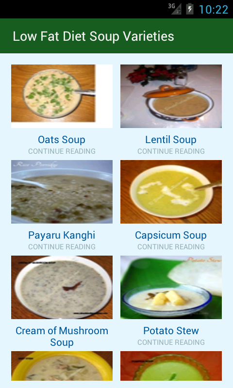 Low Fat Diet Soup Varieties - //medicalbooks.filipinodoctors.org