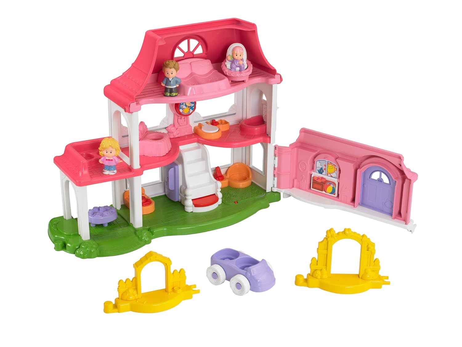 Fisher Price Little People Happy Sounds Casa de muñecas con sonido