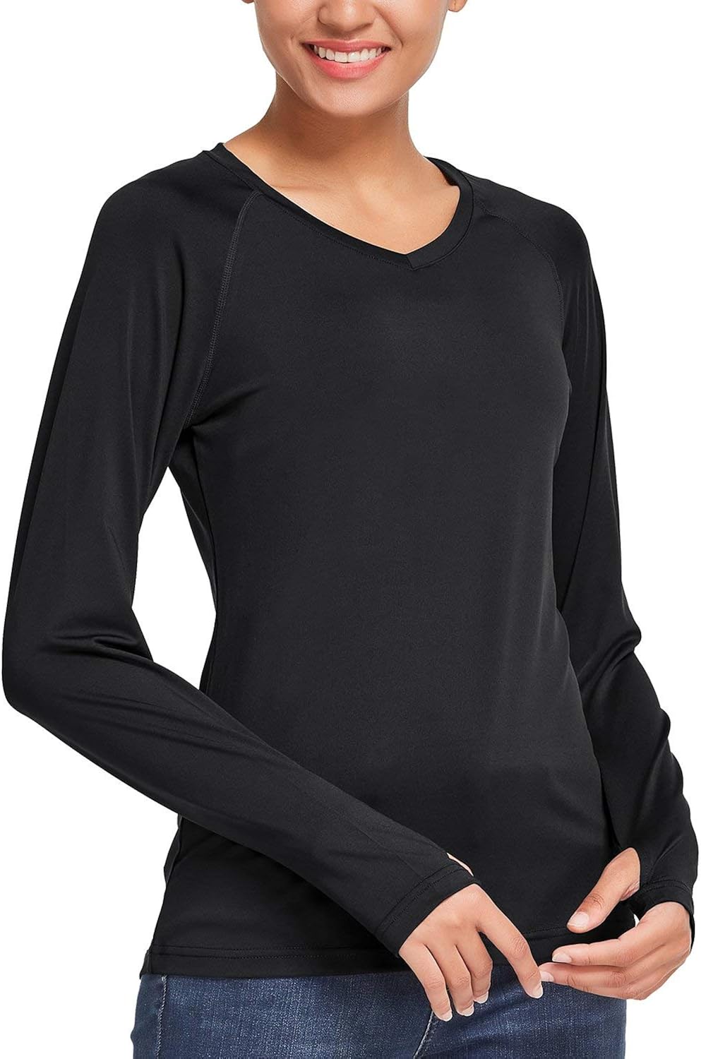 BALEAF Women's UPF 50+ Sun Shirt Long Sleeve Rash Guard