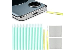 UPEOXT 24 Pcs Phone Cleaning Kit, Charging Port Cleaner, USB C Dust Removal Tool, Cell Phone Screen Wipe, Electronics Cleanin