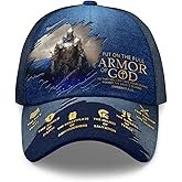 Jesuspirit - Christian Gifts for Men - Man Armor of God Classic Cap - Gift for Dad On Fathers Day, Man of God Classic Cap