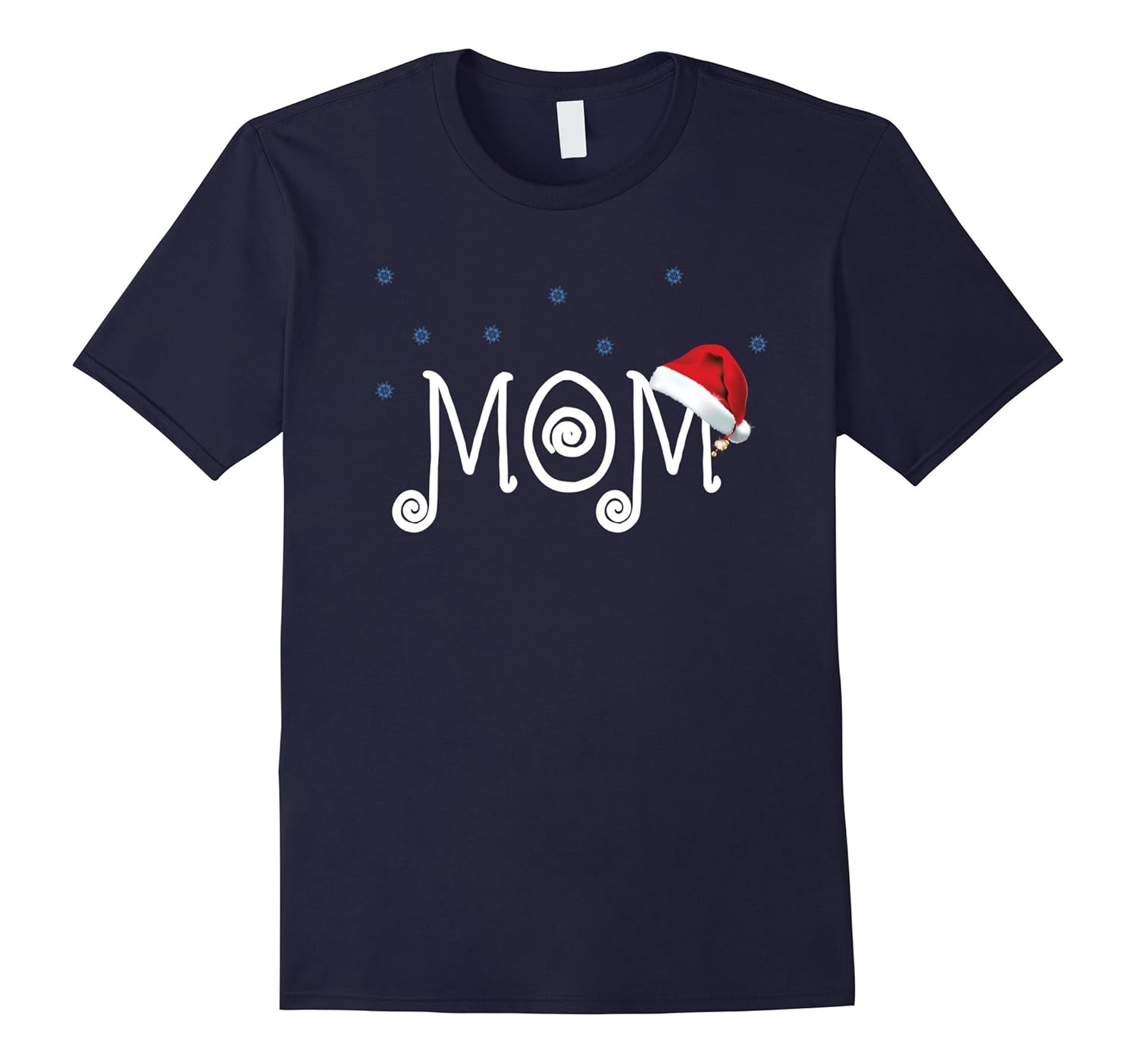 Mom Christmas T-Shirt - Fun Merry Xmas Santa Present Tshirt-ANZ