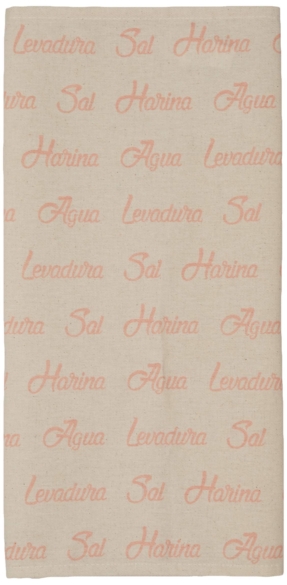 My Home Kitchen Towel 50 x 70 Letters Coral