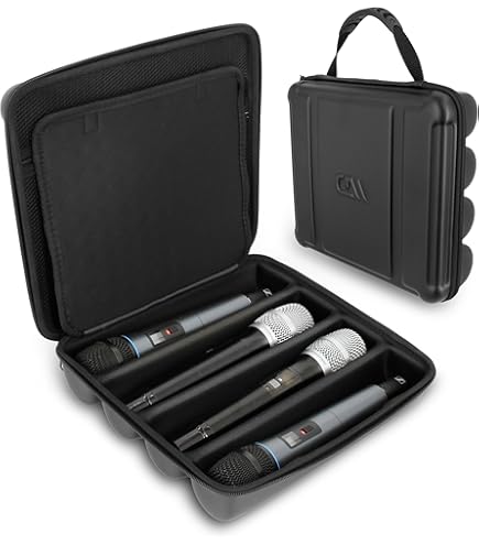 Amazon.com: Case Club Case Fits Shure SM58 Microphones : Musical