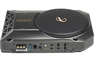Infinity Basslink SM2- Powered, 8” Underseat Subwoofer with Remote Control