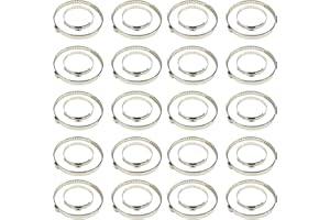 Roczential 40 Pcs CV Boot Clamp Tool，Boot Clips, Cv Axle Boot Clamp Stainless Steel Adjustable CV Boot Band Clamp Kit Univers