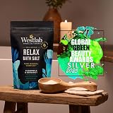 Westlab Magnesium Relax Bath Salts 1kg Chamomile Bergamot Natural Minerals view 5