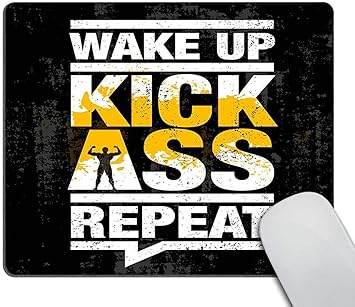 Fitness Gym Sport Workout Motivation Quote Alfombrilla de ratón: Amazon.es: Electrónica
