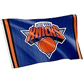 Desert Cactus New York Knicks Flag NY NBA 100% Polyester Indoor Outdoor 3x5 feet National Basketball Association Team Flags (Flag City Edition 2023 B)