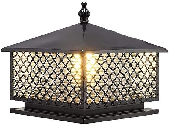 Hauptdekoration Außenpostlicht Europäische Traditionelle E27