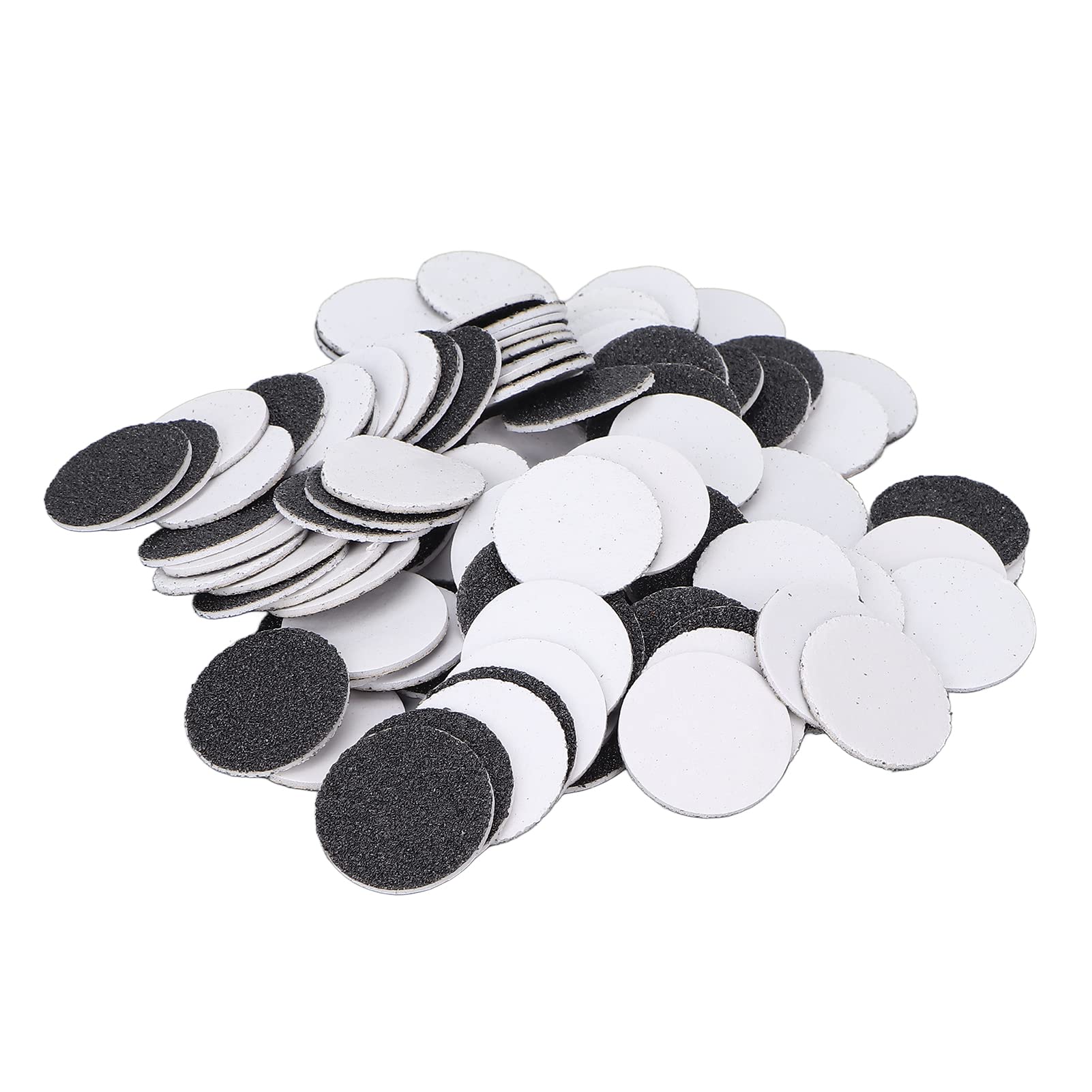 Sanding Discs Sandpaper, Sanding Discs Pad Foot Care Easy Replace 100pcs for Electric Callus Remover for Home(80# coarse Sand)