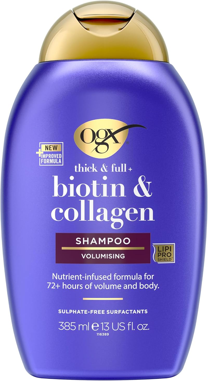 OGX Biotin and Collagen Shampoo Volumising Thick & Full 385ml