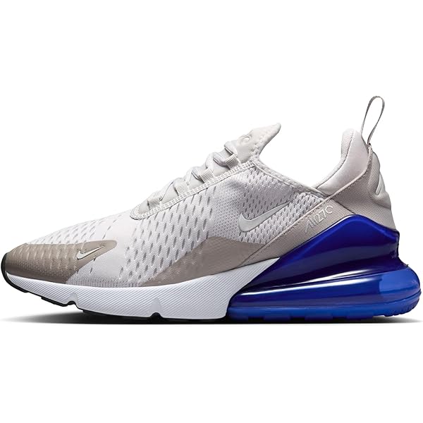 nike air max 270 grey blue and orange