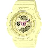 Casio G-Shock Soft Pastel Yellow Resin Watch BA110AH-9A