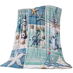 SODIKA Flannel Fleece Bed Blankets Lightweight Cozy