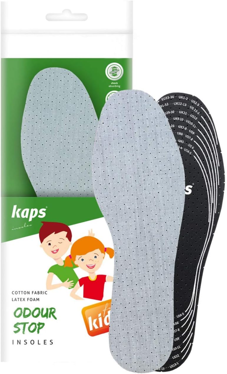 Kaps Best Shoe Insoles Inserts for Children, Multicolour
