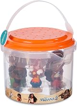 Disney Store Moana 2 Bath Toy Set 5 Pieces with Storage Bucket 6 Months+ view 4