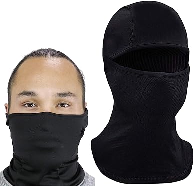 Amazon Com Self Pro Summer Face Mask Balaclava Protection From Dust Uv Aerosols Reusable Bandana Face Cover Clothing