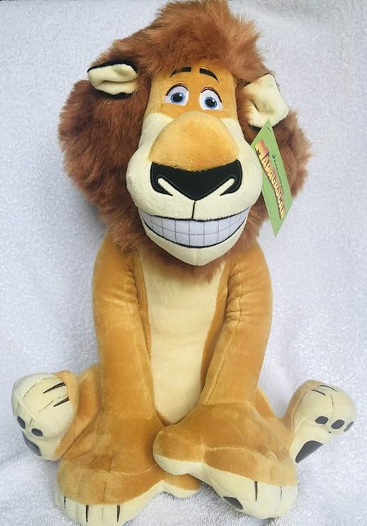D Madagascar’s Alex Large soft plush lion Amazon.co.uk Toys & Games