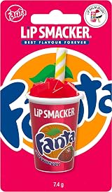 Lip Smacker Coca-Cola Strawberry Fanta Cup Lip Balm for Kids - Single Pack view 1