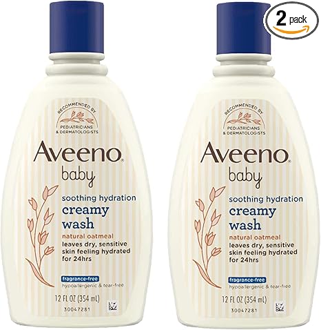 baby emollient bath wash