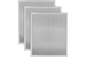 Quick Parts Delivery VNF 503 Range Hood Filter 10.5 x 8.75 Filter with 3 layers- Aluminum Range Hood Grease Compatible With Broan NuTone Range Hood - 8 3/4" x 10 1/2" x 5/16" (3 Pack)