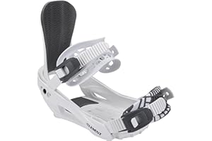 5th Element Summit Stealth Adult Snowboard Bindings for Men-Designed for New or Replacement Snowboards. Universal bindings disc and Hardware for Beginner to Intermediate