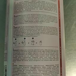 Batido adelgazante para hombres I reemplazo alimenticio de primera ...