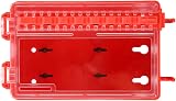 Fockety Lockout Tagout Lock Box 8 Positions Key Station Wall Mount Transparent view 7