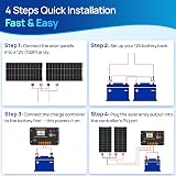 ECO-WORTHY 390W Solar Panel Kit 12V Bifacial for Motorhome Caravan Boat view 5