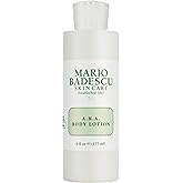 Mario Badescu AHA Body Lotion With Glycolic Acid - Moisturizing & Gentle Exfoliating Body Lotion for Softer, Youthful-looking Skin - Lightweight, Non-greasy Formula, 6 Fl Oz