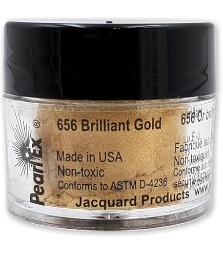 Amazon.com: Jacquard Pearl Ex Pigment Powder 0.75 oz Red