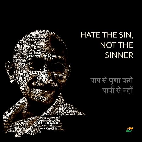 Tallenge Mahatma Gandhi Quotes In Hindi Hate The Sin Not The