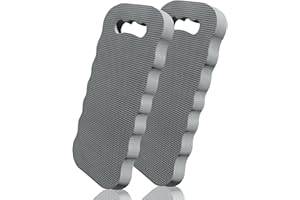 Altdorff Thick Kneeling Pad 2 Pack, Waterproof,Comfortable Garden Kneeling Pads Stain Resistant, Multi-Functional Kneeler Pad for Gardening, Baby Bath, Yoga, Praying and Exercise (Deep Grey)