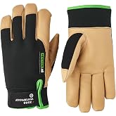 HESTRA PRO Kobolt Winter CZone Flex Gloves, Durable Insulated Waterproof Goatskin Glove for Snow, Wet, and Cold Weather Jobs