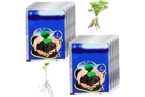 10PCS 10g Rooting Powder for Plant Cuttings Soluble Rooting Hormone for Cuttings Naphthaleneacetic Acid Powder for Transplant