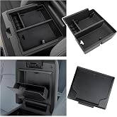 Sinminou Center Console Organizer Set for 2025-2026 Toyota 4Runner 6th Gen | Hidden Storage Box, Push-Button Opening, ABS Material with Matte Finish, Coin and Sunglasses Holder, Interior Accessories