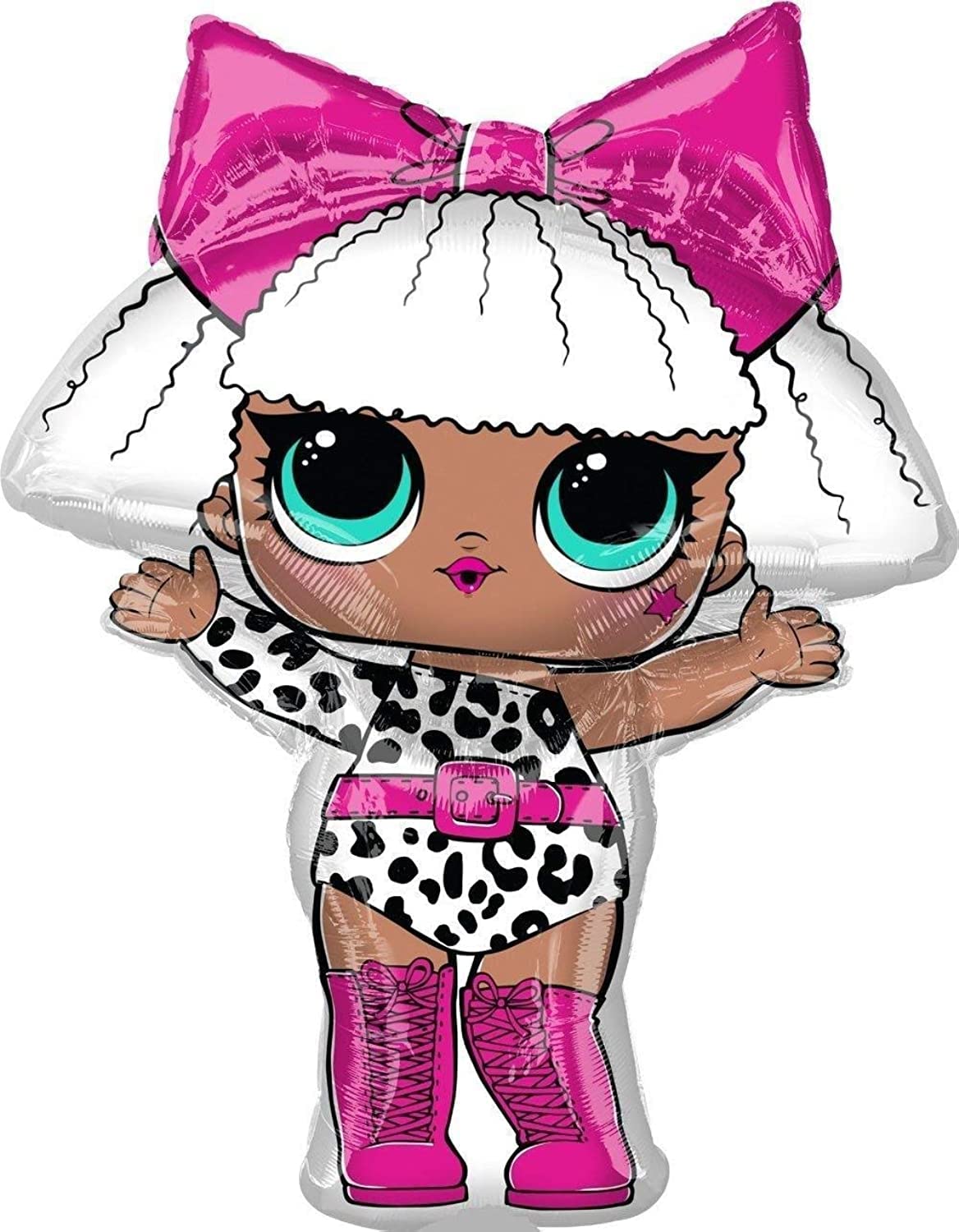 35" LOL Surprise Diva Girl Balloon - Girls Party Decorations