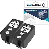 LCL 934XL Black Ink Cartridge 2 Pack for HP OfficeJet Pro 6830 6230 6815