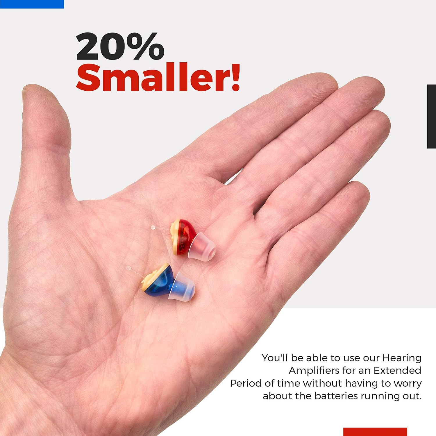 Premium Digital Hearing Amplifiers for Seniors, Invisible in Canal (CIC) in-Ear Mini Sound Enhancer Set, Near-Invisible - Image 4