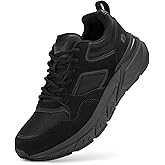 FitVille Extra Wide Walking Shoes Men's Wide Width Workout Sneakers with Arch Support for Flat Feet Heel Pain Relief