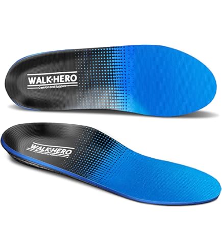 Pedimend Arch Support Orthotic Insoles – Plantar Fasciitis Relief, Full Length, 2 Pairs