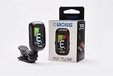 BOSS TU-02 Chromatic Clip-On Tuner for Guitar Bass Ukulele Battery Powered view 4