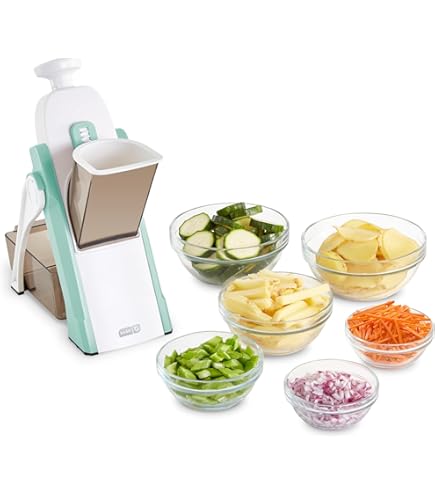 Amazon.com: Zakarian by Dash Safe Slice Mandoline for Vegetables