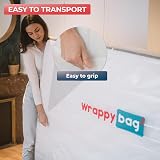 Wrappybag Protective Mattress Case Baby Size 28x55 Waterproof Anti-Tear view 5