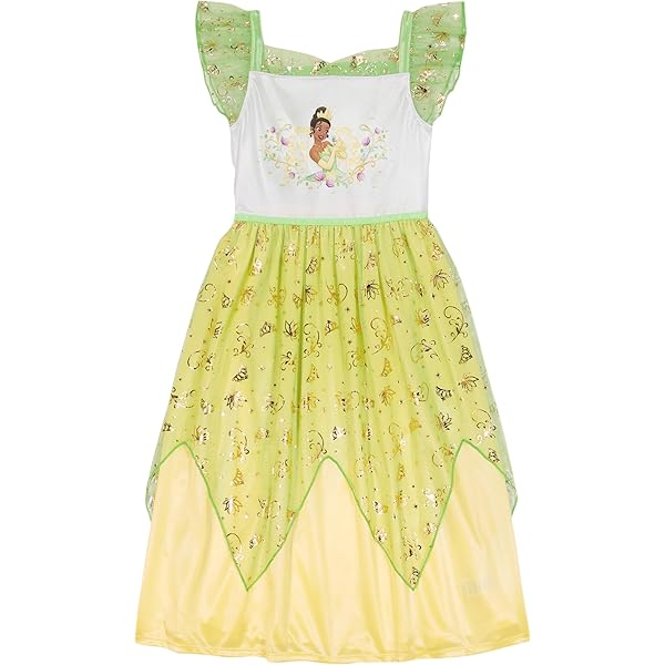 Amazon.com: Disney Frozen 2 Girls' Princess Dress Nightgown, Fantasy Gown,  Soft & Cute Pajamas for Kids: Clothing, Shoes & Jewelry