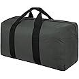 Vorspack Extra Large Duffle Bag for Travel - 100L Duffel Bag for Men Gear Bag for Storage Foldable Weekender Bag for Overnight Camping - Grey