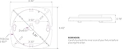 Legental 4" PCB Size,5.39" Overall